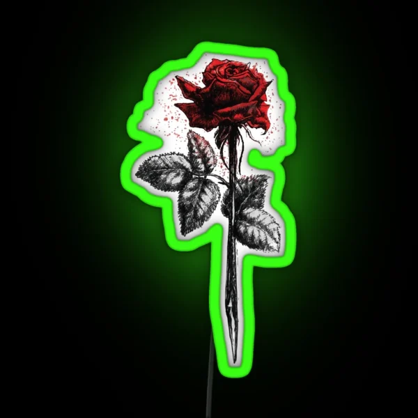 Rose RGB Neon Sign
