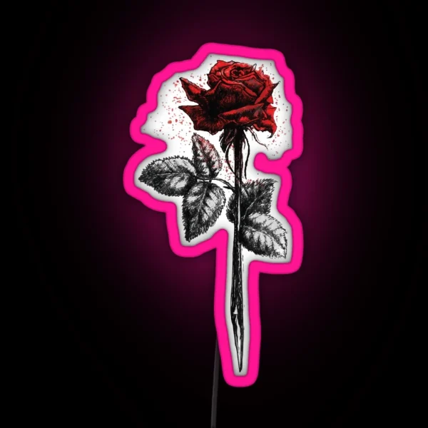 Rose RGB Neon Sign