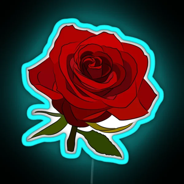 Rose RGB Neon Sign
