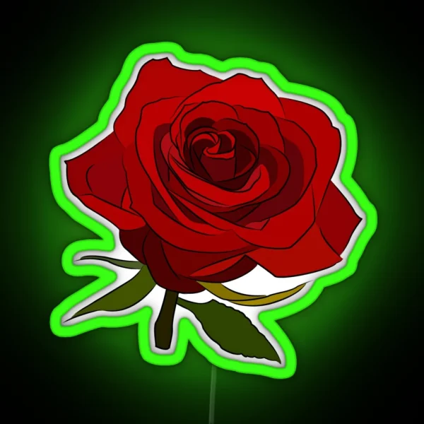 Rose RGB Neon Sign