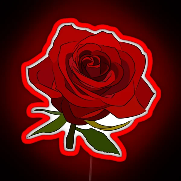 Rose RGB Neon Sign