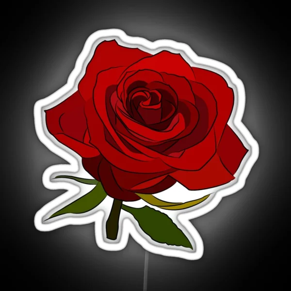 Rose RGB Neon Sign