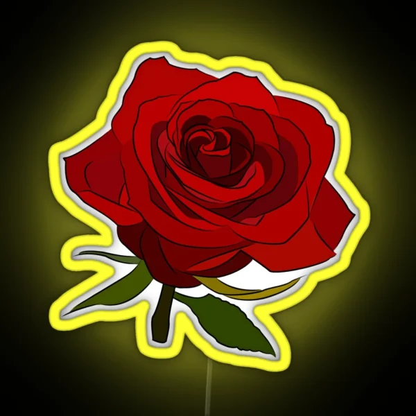 Rose RGB Neon Sign
