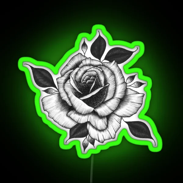 Rose RGB Neon Sign