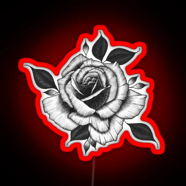 Rose RGB Neon Sign