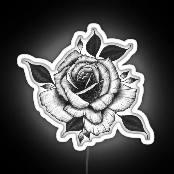 Rose RGB Neon Sign