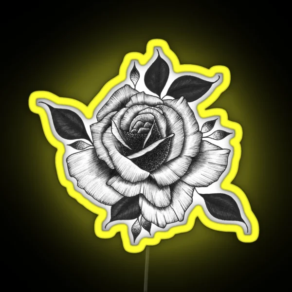 Rose RGB Neon Sign
