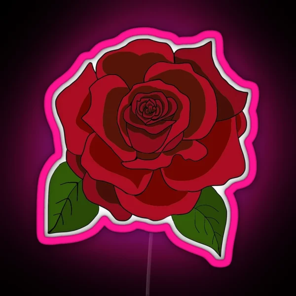 Rose RGB Neon Sign