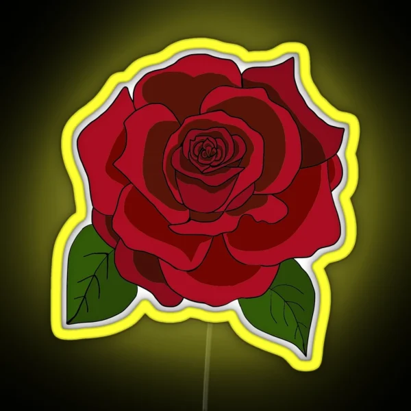 Rose RGB Neon Sign