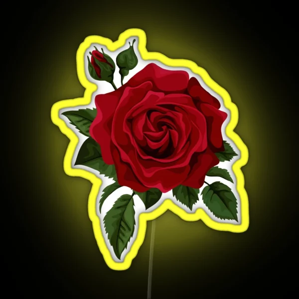 Rose RGB Neon Sign