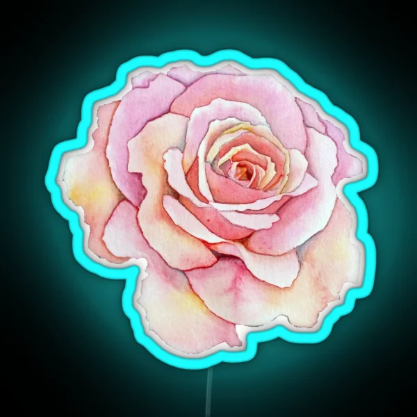 Rose RGB Neon Sign