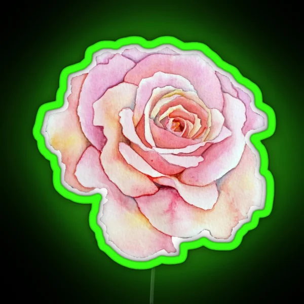 Rose RGB Neon Sign