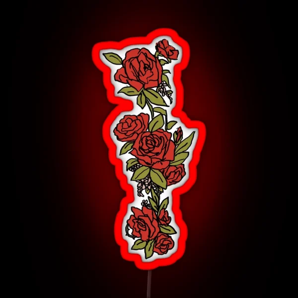 Roses RGB Neon Sign