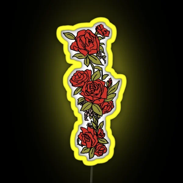 Roses RGB Neon Sign