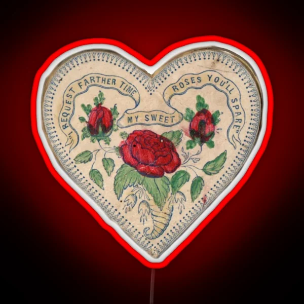 Roses You Ll Spare RGB Neon Sign