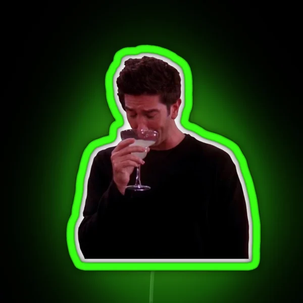 Ross And His Margarita Friends RGB Neon Sign