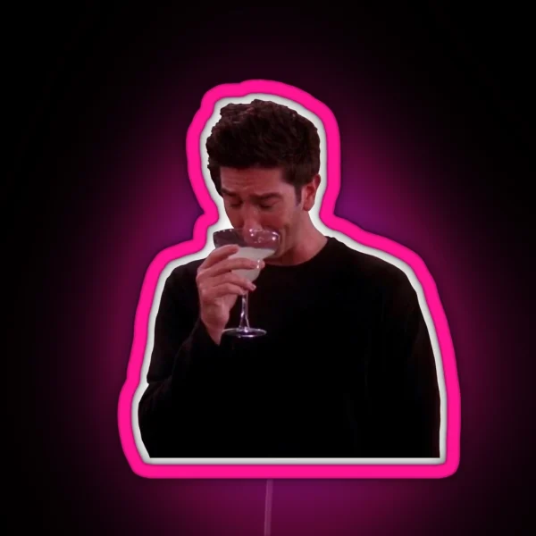 Ross And His Margarita Friends RGB Neon Sign