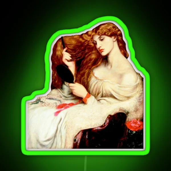 Rossetti S Lady Lilith RGB Neon Sign