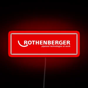 Rothenberger Tools Logo 1 RGB Neon Sign