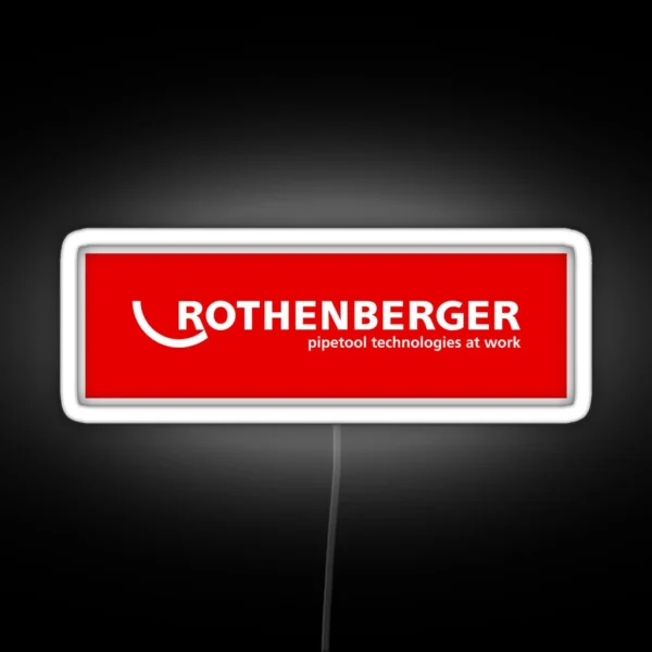 Rothenberger Tools Logo 1 RGB Neon Sign