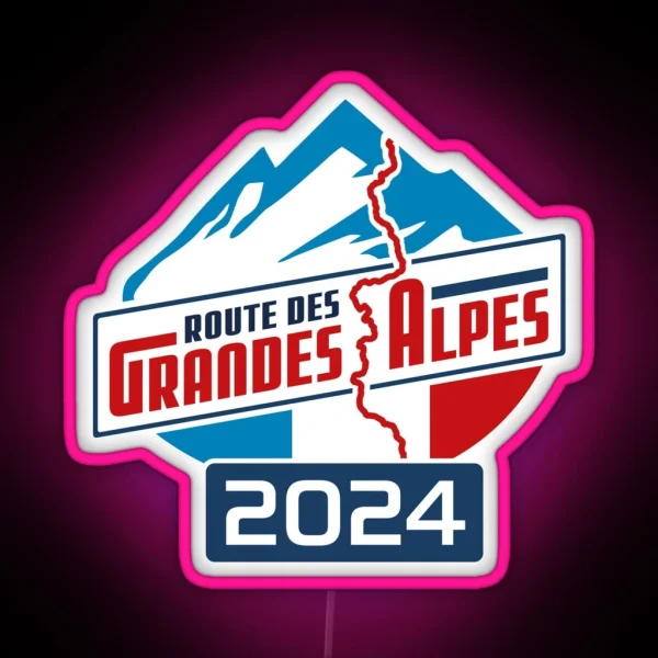 Route Des Grandes Alpes Version 2 0 2024 RGB Neon Sign
