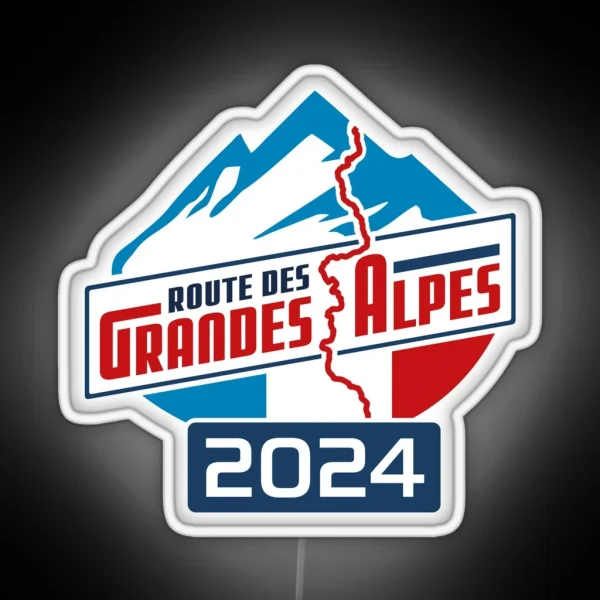 Route Des Grandes Alpes Version 2 0 2024 RGB Neon Sign