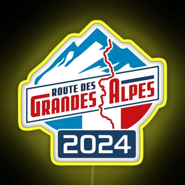 Route Des Grandes Alpes Version 2 0 2024 RGB Neon Sign