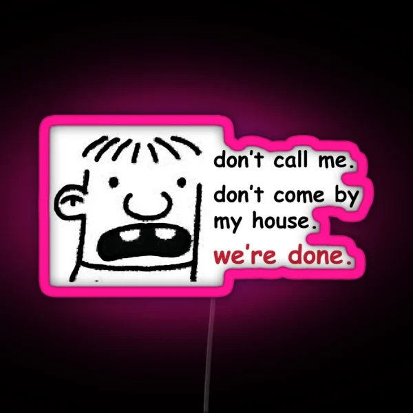 Rowley Quote RGB Neon Sign