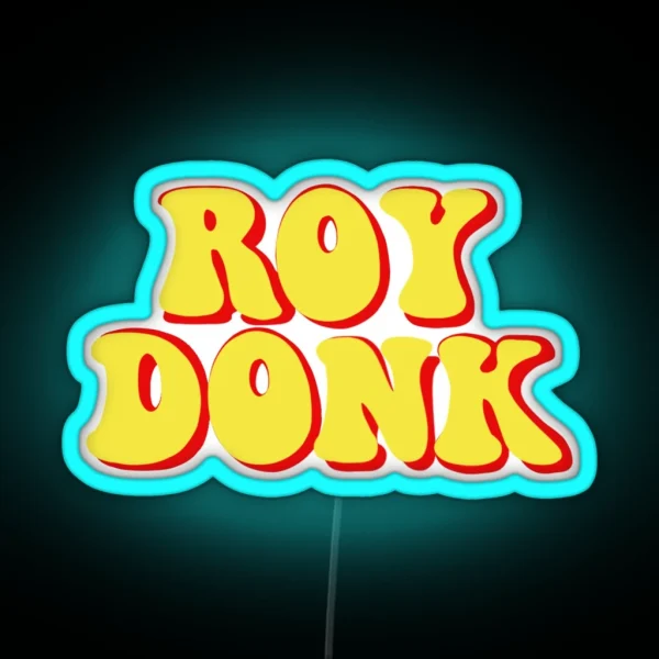 Roy Donk RGB Neon Sign