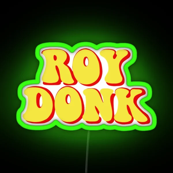 Roy Donk RGB Neon Sign