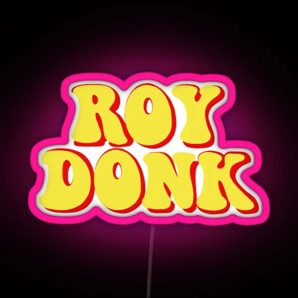 Roy Donk RGB Neon Sign