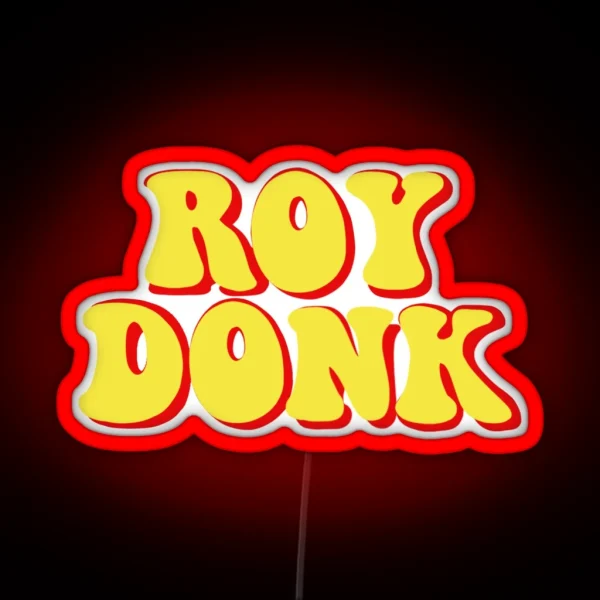 Roy Donk RGB Neon Sign