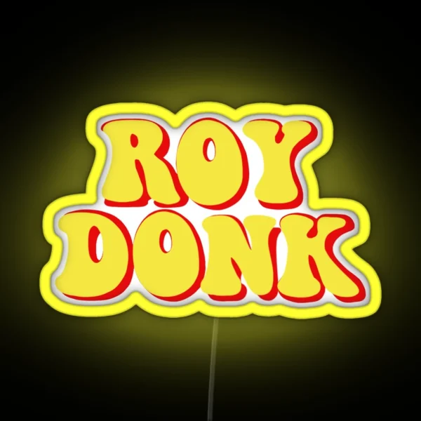 Roy Donk RGB Neon Sign