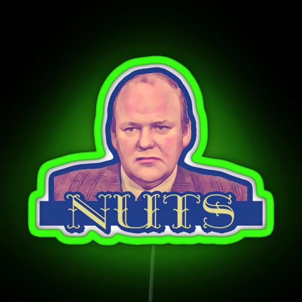 Roy Kinnear Mr Salt NUTS RGB Neon Sign