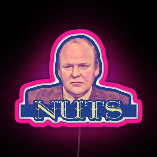 Roy Kinnear Mr Salt NUTS RGB Neon Sign