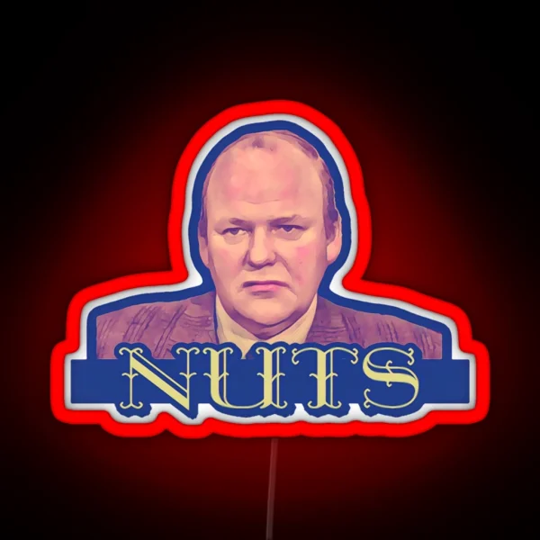 Roy Kinnear Mr Salt NUTS RGB Neon Sign