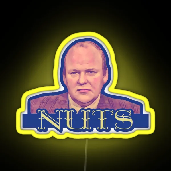 Roy Kinnear Mr Salt NUTS RGB Neon Sign