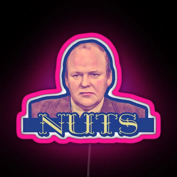 Roy Kinnear Mr Salt NUTS RGB Neon Sign