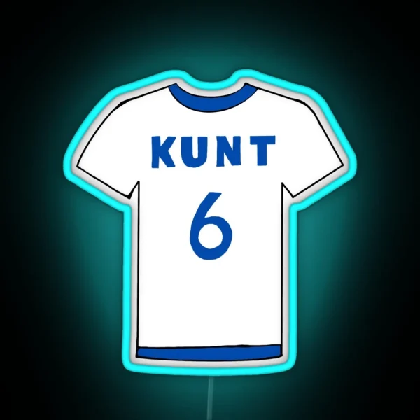 Roy Kunt Jersey Led RGB Neon Sign