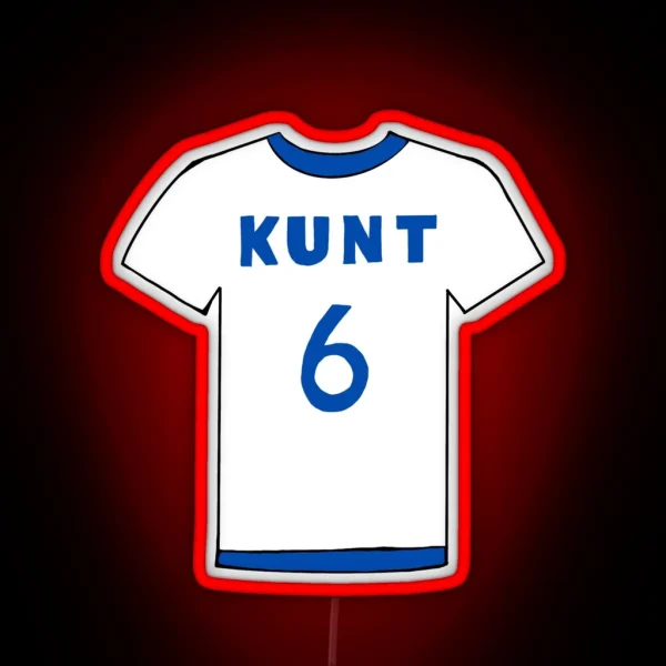 Roy Kunt Jersey Led RGB Neon Sign