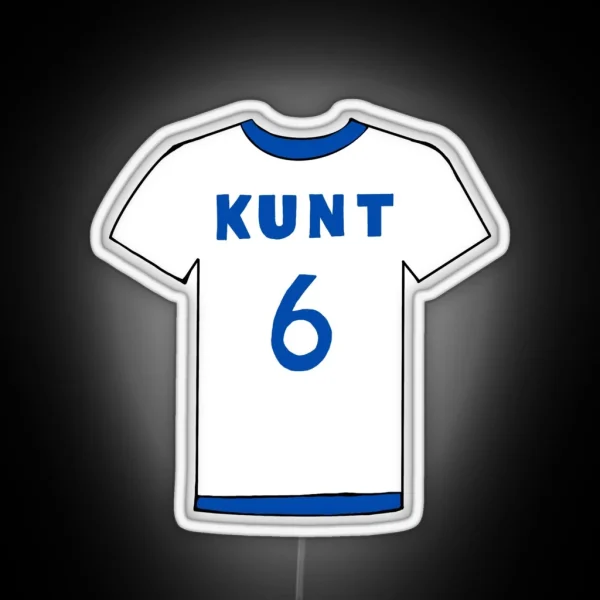 Roy Kunt Jersey Led RGB Neon Sign