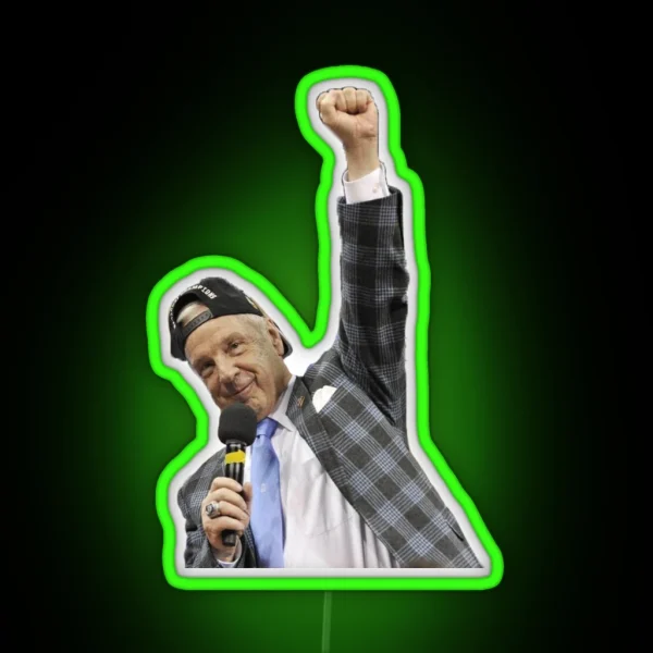 Roy Williams National Champ RGB Neon Sign