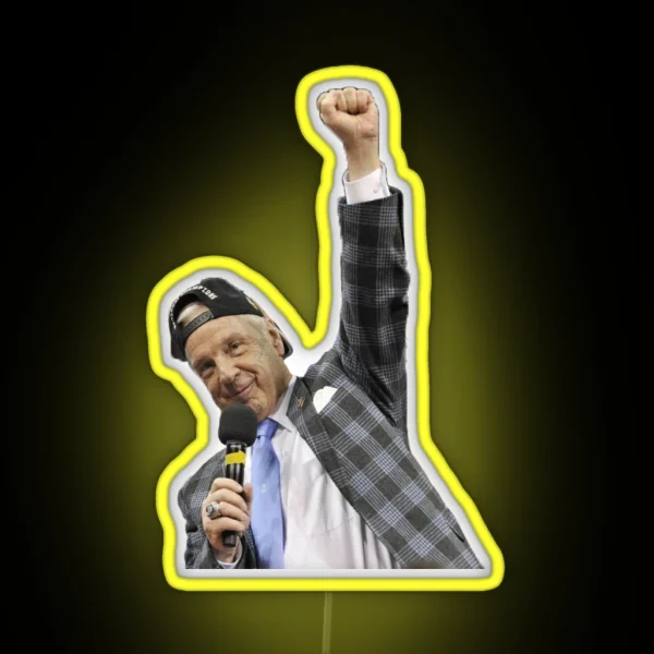 Roy Williams National Champ RGB Neon Sign