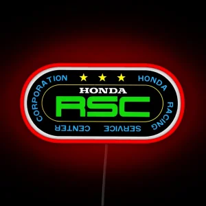 RSC Superbike Endurance Team RGB Neon Sign