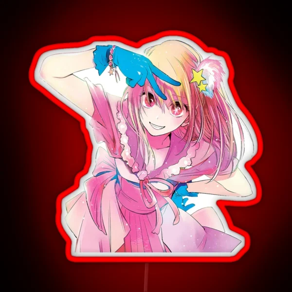Ruby Hoshino Oshi No Ko RGB Neon Sign