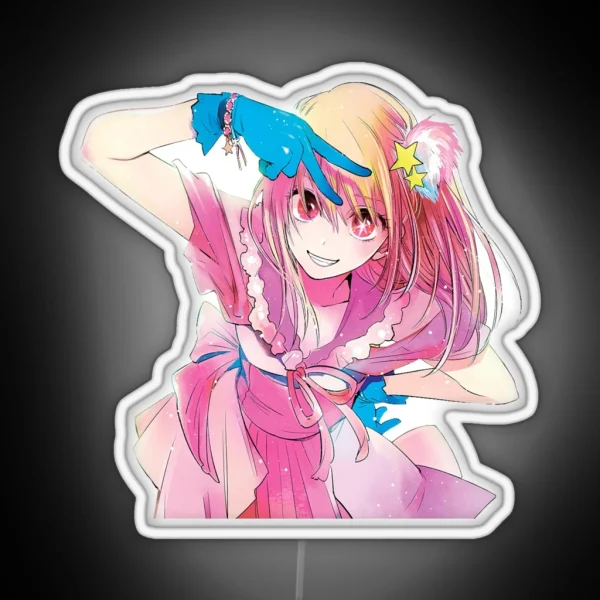 Ruby Hoshino Oshi No Ko RGB Neon Sign