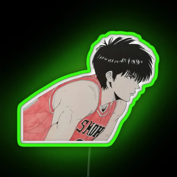Rukawa Kaede Is Ready RGB Neon Sign
