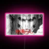 Dynamic RGB LED light show with electric pulsing neon effects