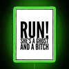 Add edgy retro vibes with bold neon signs artwork online