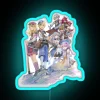 Neon Game Inspired LED Sign Featuring Rune Factory 5 Characters